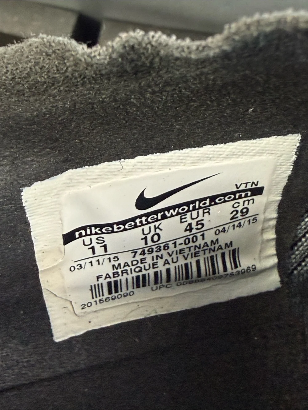 Nike Free Trainer 3.0 V4 athletic sneaker shoes men’s size 11